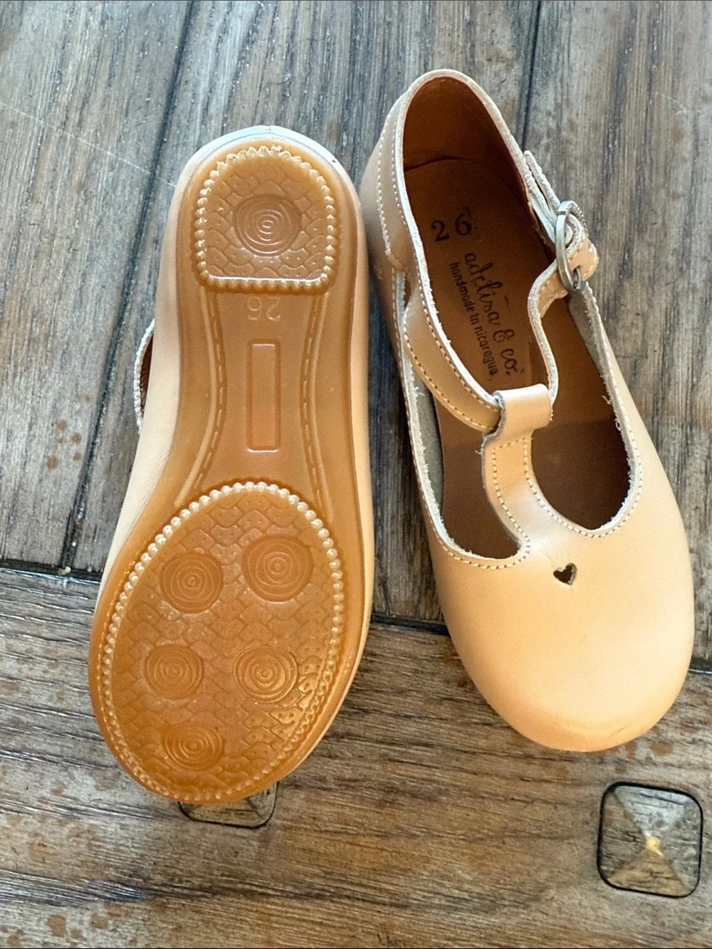 Adrian & Co. girls' Valentina Maryjane leather  shoes